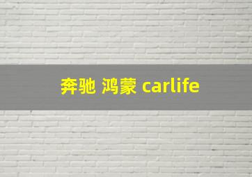 奔驰 鸿蒙 carlife